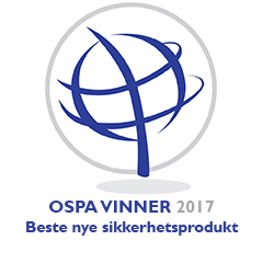 Ospa vinner 2017 Beste nye sikkerhetsprodukt